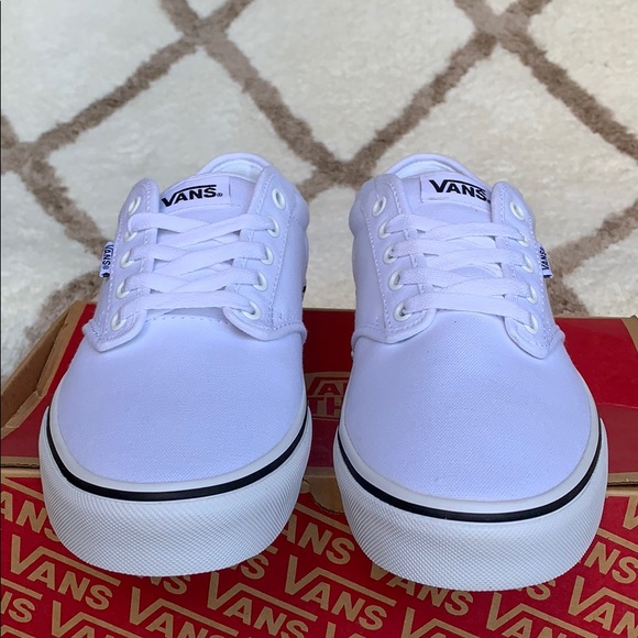 VANS ATWOOD BLACK FOXING WHITE/WHITE MEN’S - Picture 8 of 16